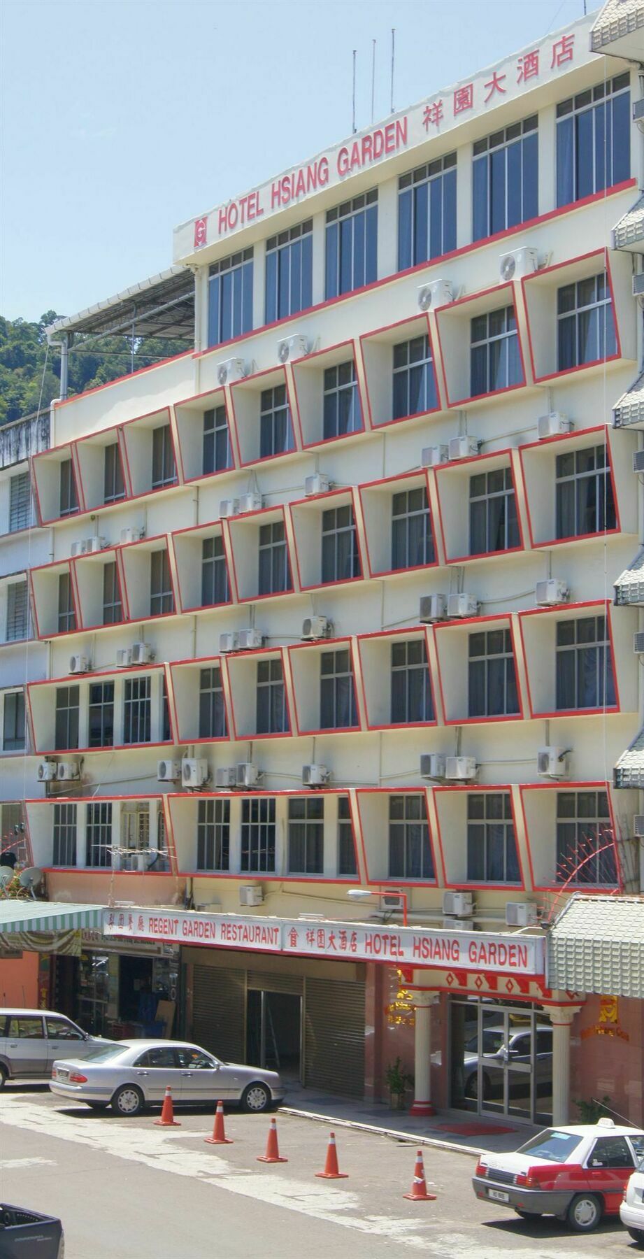 Hotel Hsiang Garden Sandakan Esterno foto